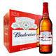  京东PLUS会员、限地区：Budweiser 百威啤酒 600ml*12大瓶　