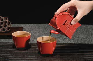 故宫博物院 故宫 清明上河茗香茶具套装 茶器礼盒