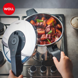 德国woll304不锈钢快锅压力锅家用高压锅6l电磁炉燃气灶通用高压锅