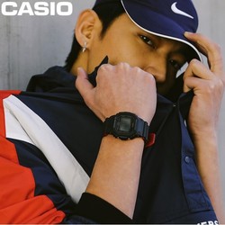 CASIO 卡西欧 G-SHOCK系列 DW-5600HR-1PR 男士石英手表
