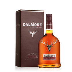 cdf会员购 大摩(The Dalmore) 达尔摩 苏格兰单一麦芽帝摩威士忌 12年 1000ml *2件