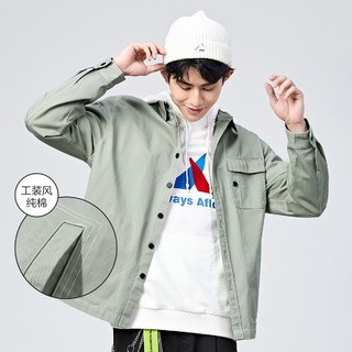 Semir 森马 10A9121105107-4620 男士夹克式衬衣外套