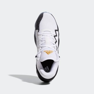 adidas 阿迪达斯 D.O.N. Issue 2 GCA 男子篮球鞋 FW9034 黑白金 40