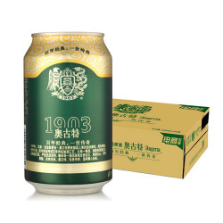 青岛啤酒奥古特12度330ml*24罐啤