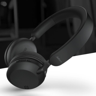 商品jabra 捷波朗 elite 45h 耳罩式头戴式蓝牙耳机 钛黑色