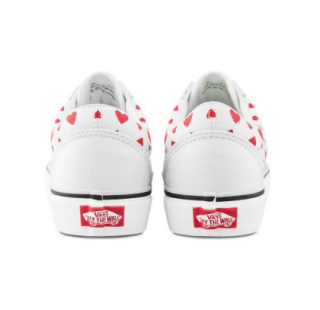 VANS 范斯 经典系列 OLD SKOOL 情人节限定款 女子运动板鞋 VN0A3WKT4S0 白色/红色 36