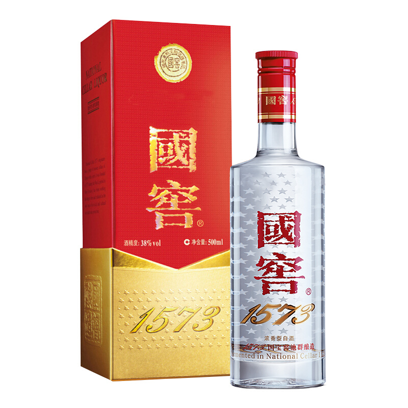 38%vol 浓香型白酒 500ml 单瓶装