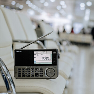SANGEAN 山进 ATS-909X2 专业便携式新款全波段航空波段收音机