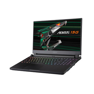 GIGABYTE 技嘉 Aorus 15G 十代酷睿版 15.6英寸 游戏本 黑色 (酷睿i7-10870H、RTX 3060 6G、16GB、512GB SSD、1080P、IPS、240Hz)