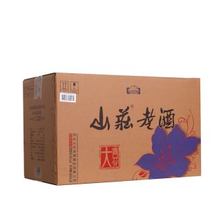 山庄老酒大青花42vol浓香型白酒480ml6瓶整箱装