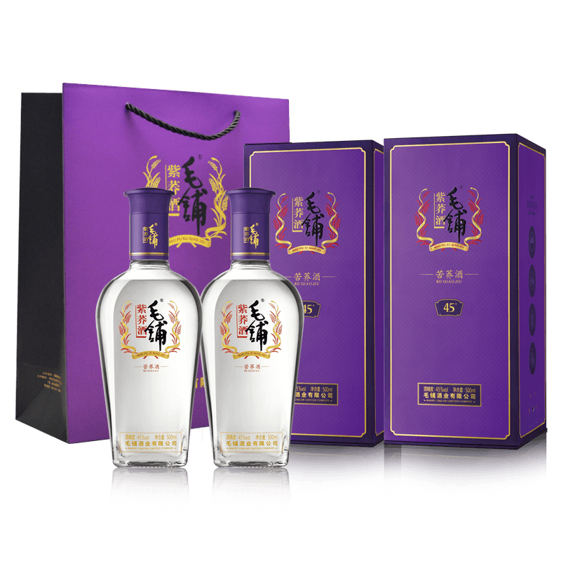 MAO PU 毛铺 紫荞酒 42%vol 荞香型白酒