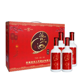 洮儿河 如意 38%vol 白酒 450ml*4瓶 礼盒装