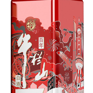 Niulanshan 牛栏山 百年牛栏山 红方瓶 70 53%vol 清香型白酒