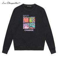 百亿补贴：La Chapelle 拉夏贝尔 男款纯棉圆领卫衣