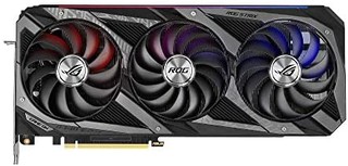 ASUS 华硕 ROG Strix NVIDIA GeForce RTX 3060 Ti OC 版游戏显卡(PCIe 4.0,8GB GDDR6,HDMI 2.1,DisplayPort 1.4a,Axial-tech 风扇设计,2.9插槽,超合金Power II,GPU Tweak II)