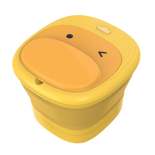 泡脚鸭可折叠家用电动按摩洗脚桶全自动加热恒温调节小型足浴机盆