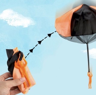 优迭尔 儿童降落伞 颜色随机 2个