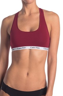 Calvin Klein 旋转木马 Racerback运动内衣