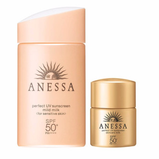 ANESSA 安热沙 水能户外防护乳 亲肤型 SPF50+ PA++++ 60ml+12ml