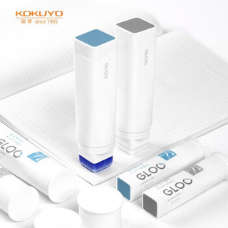 日本国誉（KOKUYO）进口品GLOO 固体直角胶L号挂装 白色胶体 1个装TA-G303-1P *3件