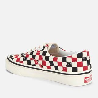 Vans Anaheim Era 95 DX Trainers - OG Red/OG Black/Check