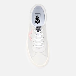 Vans Women's Sport Leather Trainers - White/Snow White