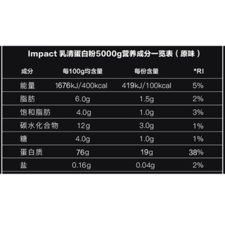 MYPROTEIN 乳清蛋白粉 原味 11磅