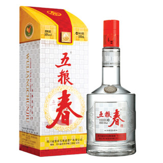 五粮春 五粮液（WULIANGYE） 五粮春 浓香型白酒 双支装礼盒 50度 500ml*2瓶 含酒具