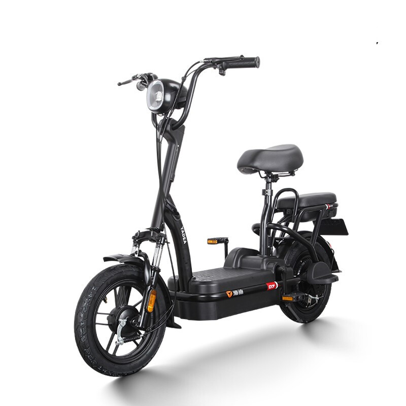 yadea雅迪小钢炮48v12ah迷你电动自行车