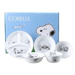 Corelle 康宁餐具 史努比餐具套装 5件套