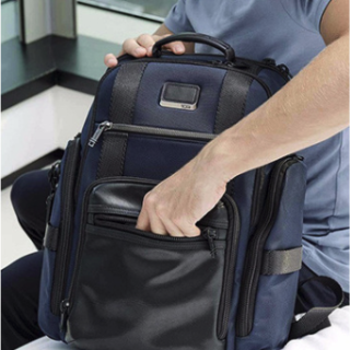 TUMI 途明 Alpha Bravo系列 男士弹道尼龙双肩包 0232389
