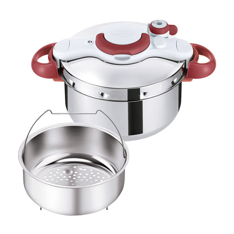 Tefal 特福 P4604236 高压锅(4.5L、铝、银色)