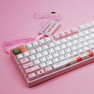 Varmilo 阿米洛 古剑三系列 VA108M 108键 有线机械键盘 岑缨 Cherry茶轴 无光