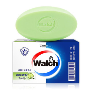 Walch 威露士 健康香皂125g/盒 家用沐浴皂天然植物提取 保护您和您的家人健康 清新青柠（单盒）