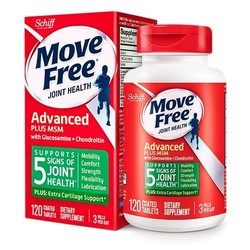 Move Free 维骨力 氨糖软骨素 红瓶 200粒 *3件