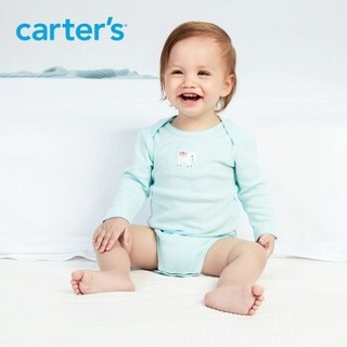 Carter's 孩特  婴儿长袖三角爬服哈衣 2件装