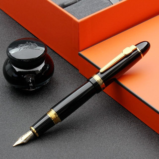 Jinhao 金豪 大班 钢笔 159 黑色 1.0mm 礼盒装