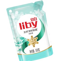 Liby 立白 茶籽系列 天然茶籽除菌洗衣液 500g*9袋 *5件
