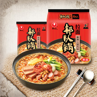 NONGSHIM 农心 部队锅拉面 酸辣火腿风味 118g*4包