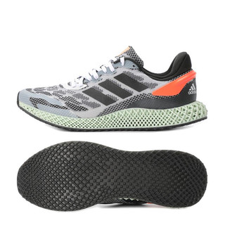 adidas 阿迪达斯 4D Run 1.0 中性跑鞋 FW1233 黑珊瑚粉 40