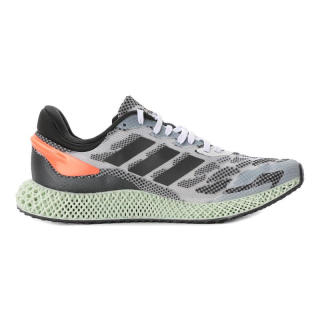 adidas 阿迪达斯 4D Run 1.0 中性跑鞋 FW1233 黑珊瑚粉 40.5