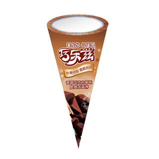伊利巧乐兹香草巧克力口味脆皮甜筒冰淇淋73g*6支/盒