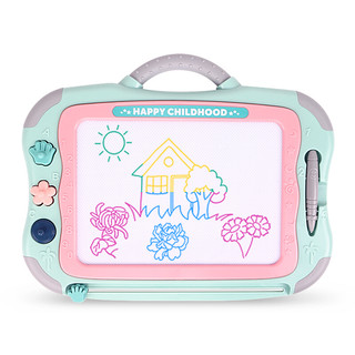 MingTa 铭塔 超大号磁性画板儿童涂鸦手写字玩具绘画架宝宝可擦除男孩女孩礼物