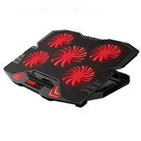 酷睿冰尊 K5 笔记本散热器底座 黑红标准版