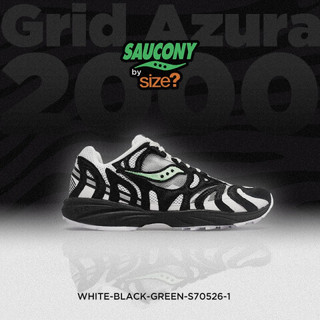 Saucony索康尼 新品GRID AZURA 2000男子 size联名款休闲复古鞋 黑白-1 40.5