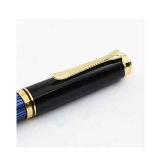 Pelikan 百利金 钢笔 M600 蓝色条纹 F尖 礼盒装