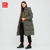 UNIQLO 优衣库 429468 女款无缝羽绒长大衣