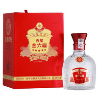 金六福 星级系列 五星 45%vol 浓香型白酒 450ml 单瓶装