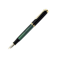 Pelikan 百利金 钢笔 M600 绿色条纹 F尖 礼盒装