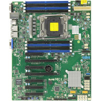 超微 X10SRL-F 2011-3 单路服务器主板 E5-26xxV3V4 集显 双千兆 X99